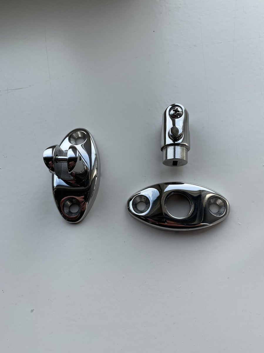 NET-283/ACC / Rechte dekplaat 360 graden quick release
