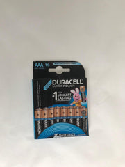 Batterijen aaa - Duracell ultra power - 16 stuks