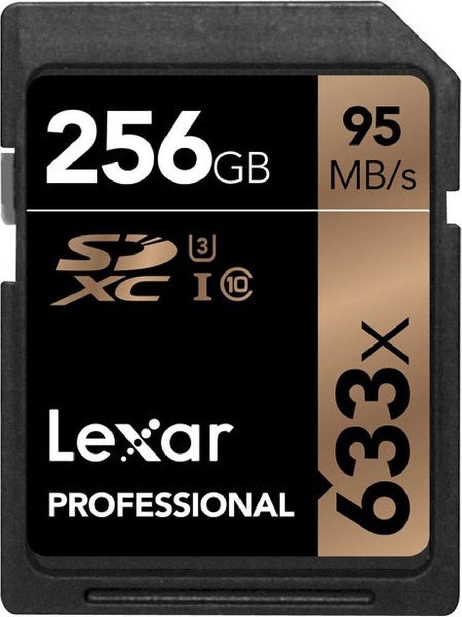 Lexar Professional SD kaart 256GB