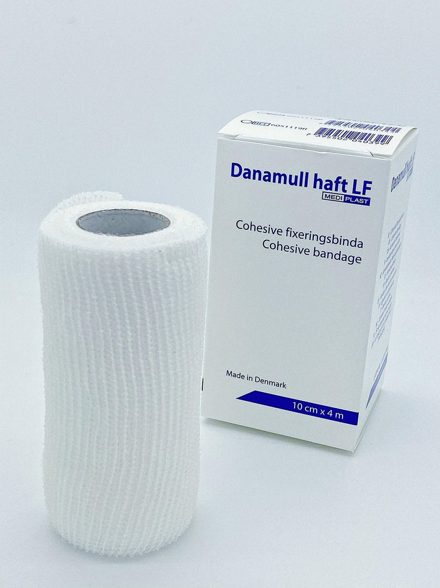 Danamull Haft Zelfklevend Fixatiewindsel 10cm x 4m - 10 stuks