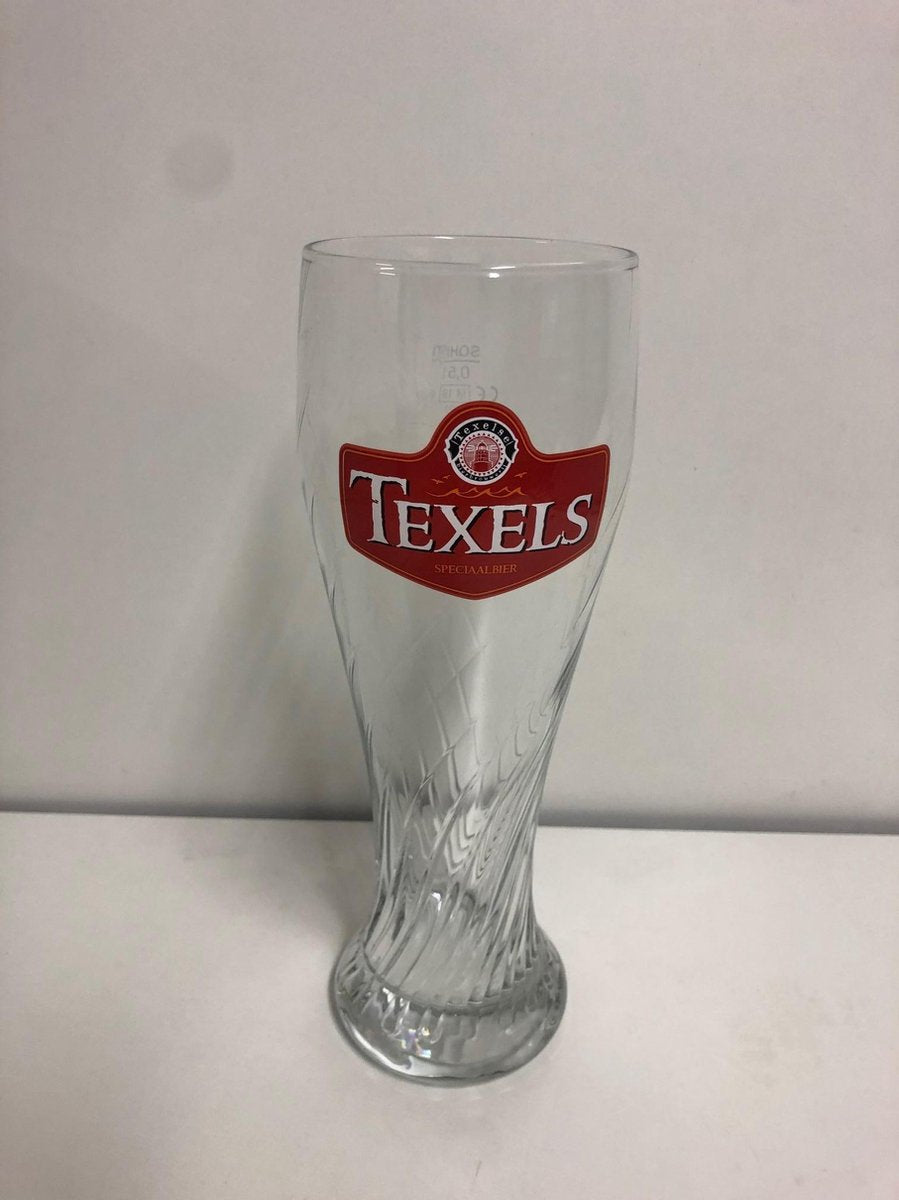 Texelse Texels bierglas 1x 50cl skuumkoppe bokaal