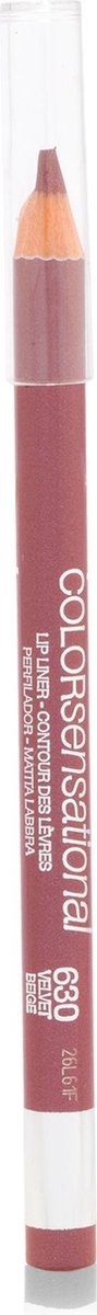 Maybelline Color Sensational - 630  Velvet Beige - Nude - Lippotlood