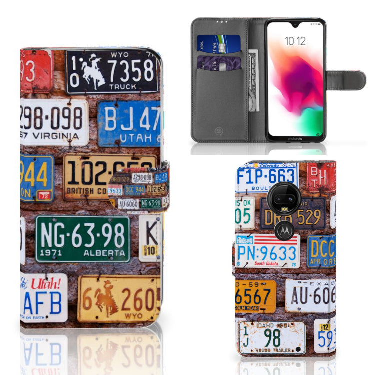 Motorola Moto G7 | G7 Plus | Telefoonhoesje met foto | Kentekenplaten
