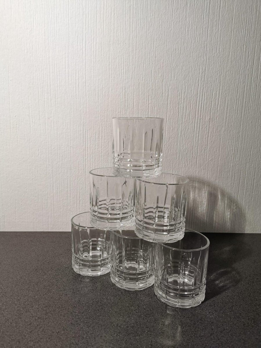 Whiskey glazen Vivalto set 6 glazen