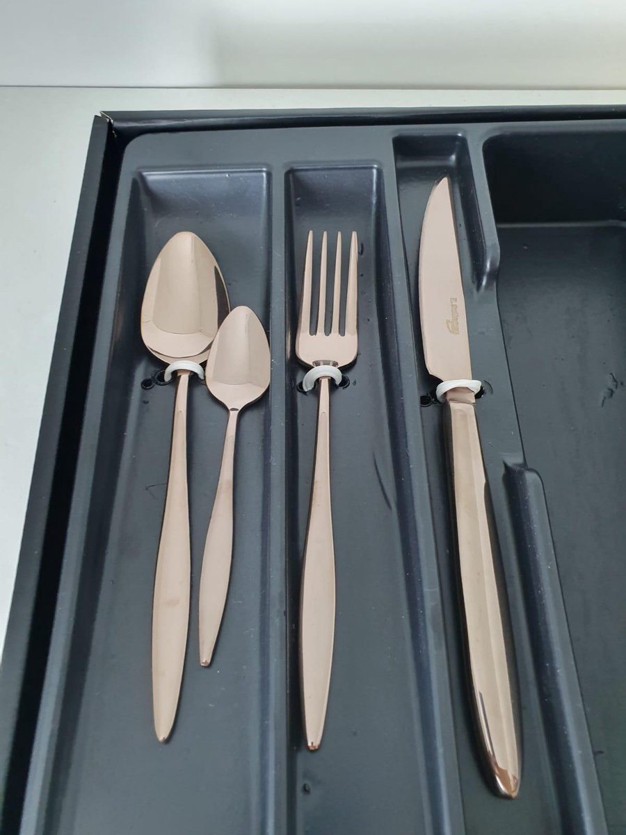 Arina rose gold bestek set (24 stk)