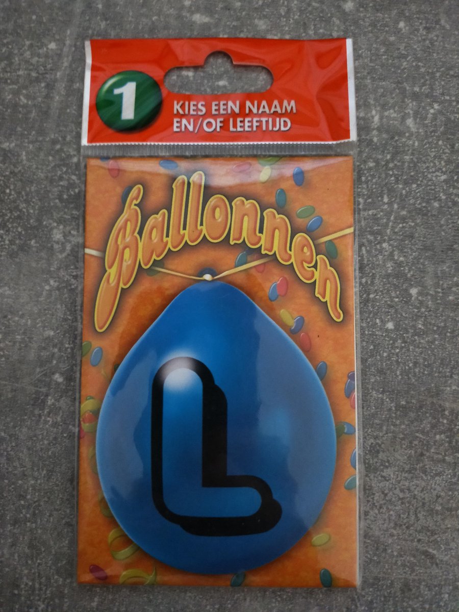 Ballon Letter L