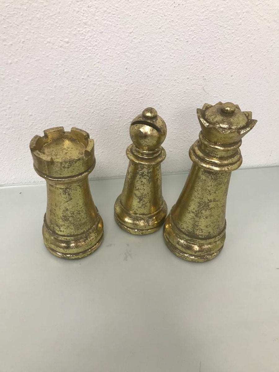 Schaakstukken - 3 stuks - loper
