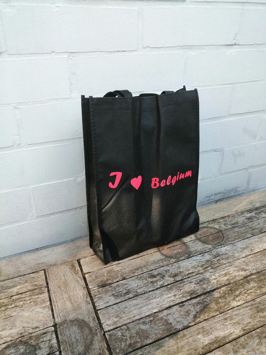 Draagtas I love Belgium ( 10 stuks)
