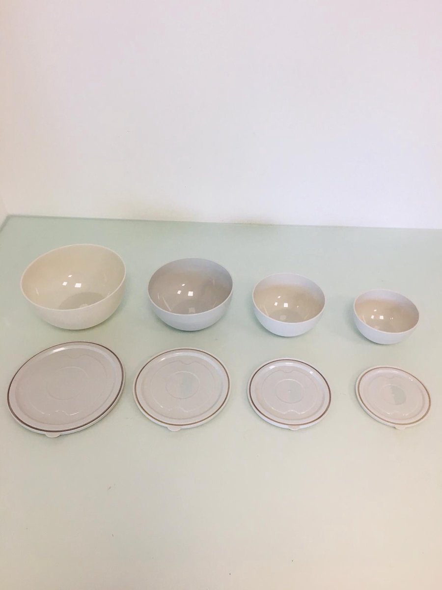 Vershoud dozen set (4 stuks) wit