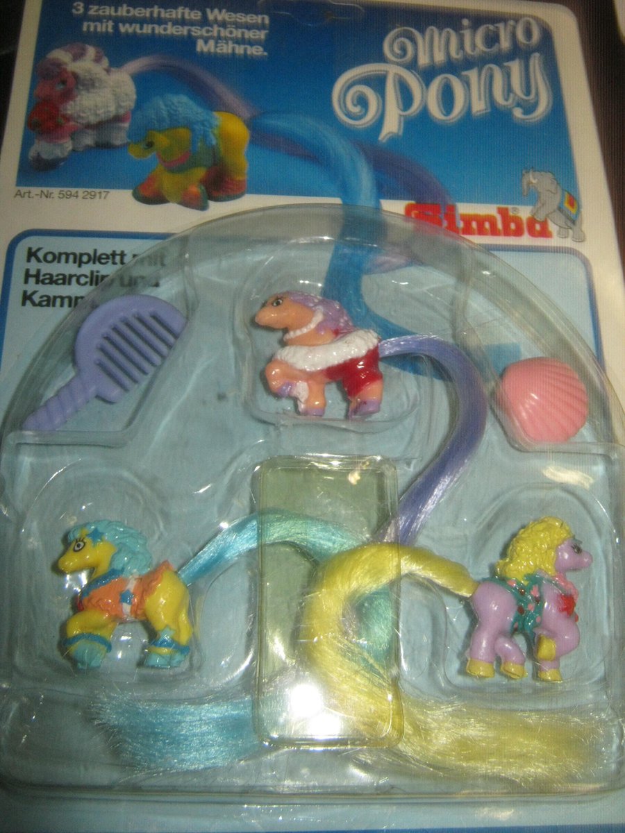 Simba Micro Pony 3 stuks mini little pony's