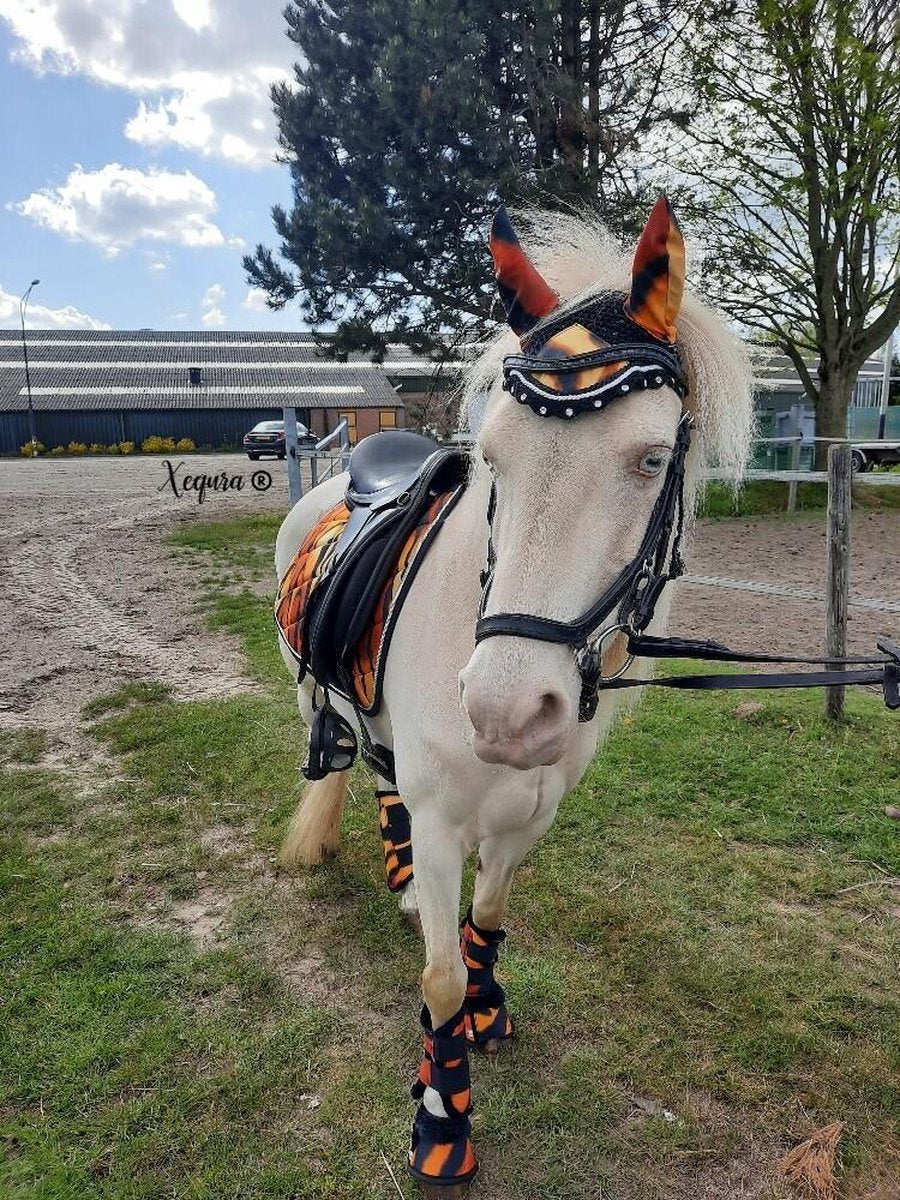 Tijger Print Oornetje - Pony -  Dressuur - Recreatie - Springen - Sport