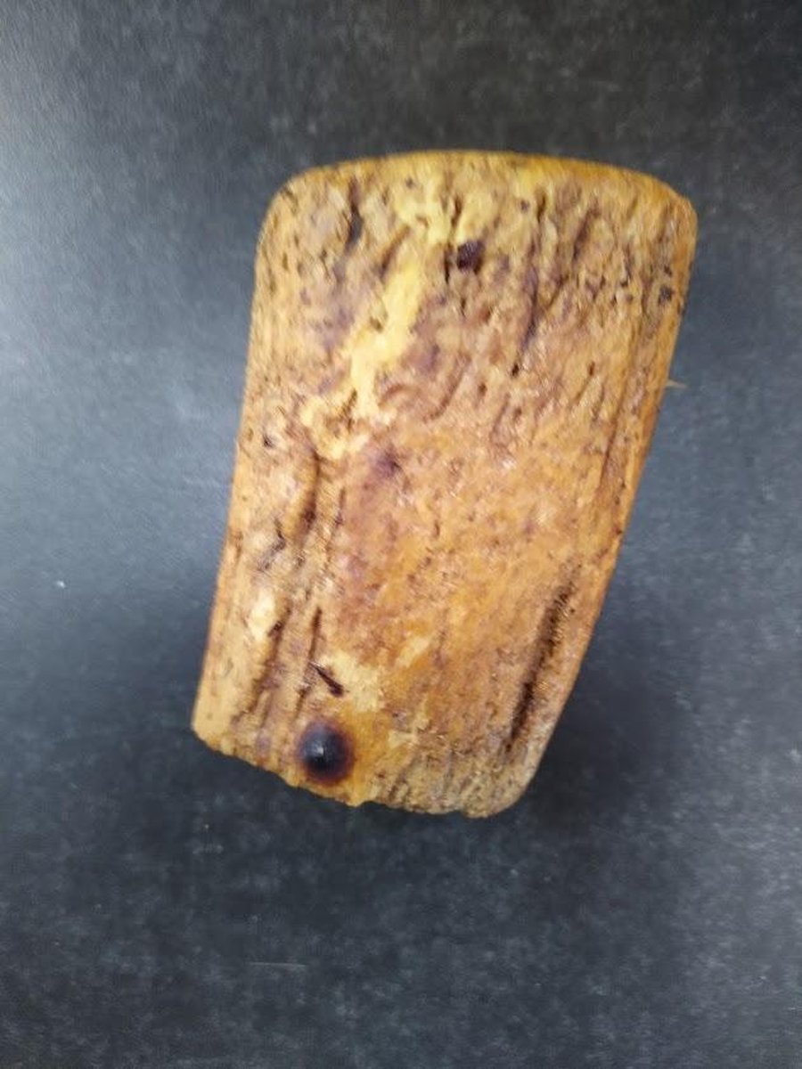 buffalo buffel hoorn merg klein 250gr zeer sterk van de snackmeester 100% natuurlijk natural naturel