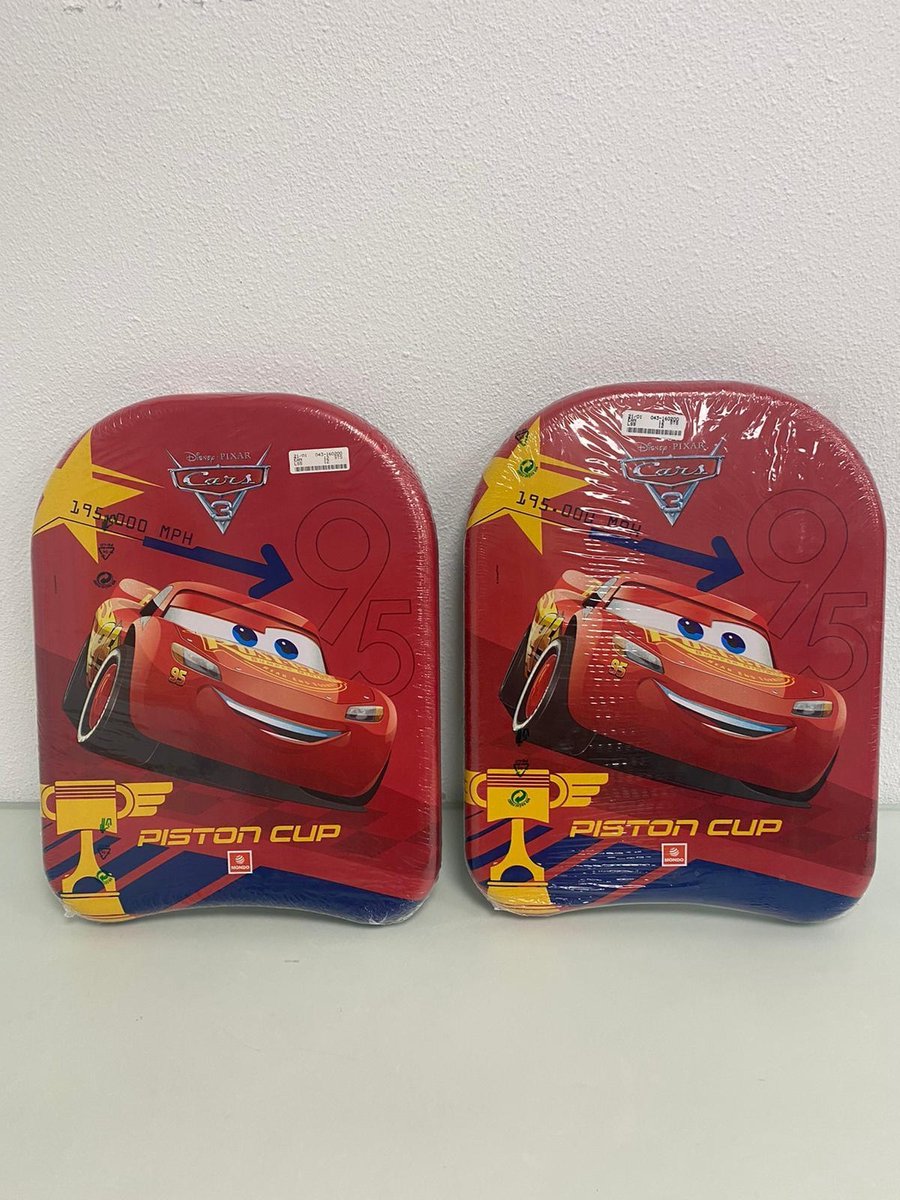 Waterspeelgoed kinderen: kick board Disney Cars - set van 2 stuks