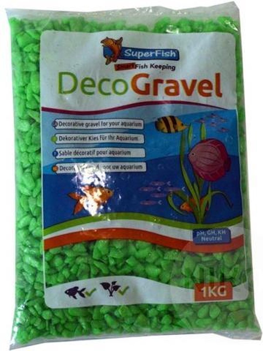 Sf Deco grind neon groen 1kg