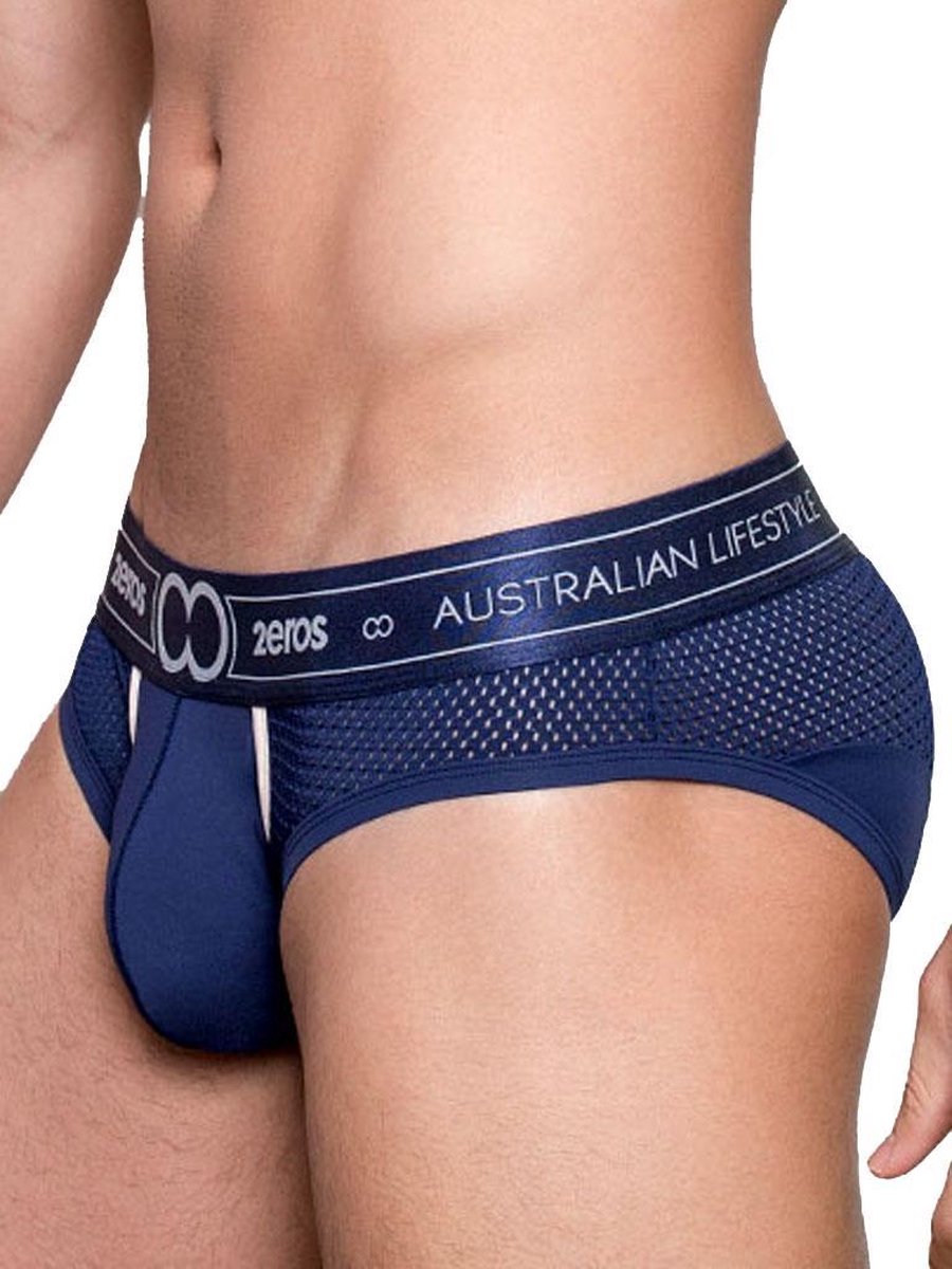 2EROS Aether Brief Night Sky Paars - MAAT S - Heren Ondergoed - Heren Slips - Slip