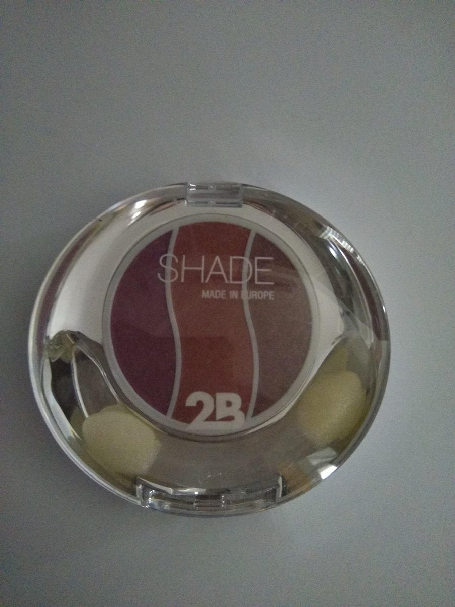 2B Trio eye shadow Enchanting colours 06 taupe/pink/burgundy