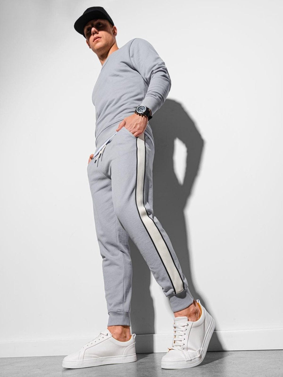 Heren - joggingpak - Grijs - Z26