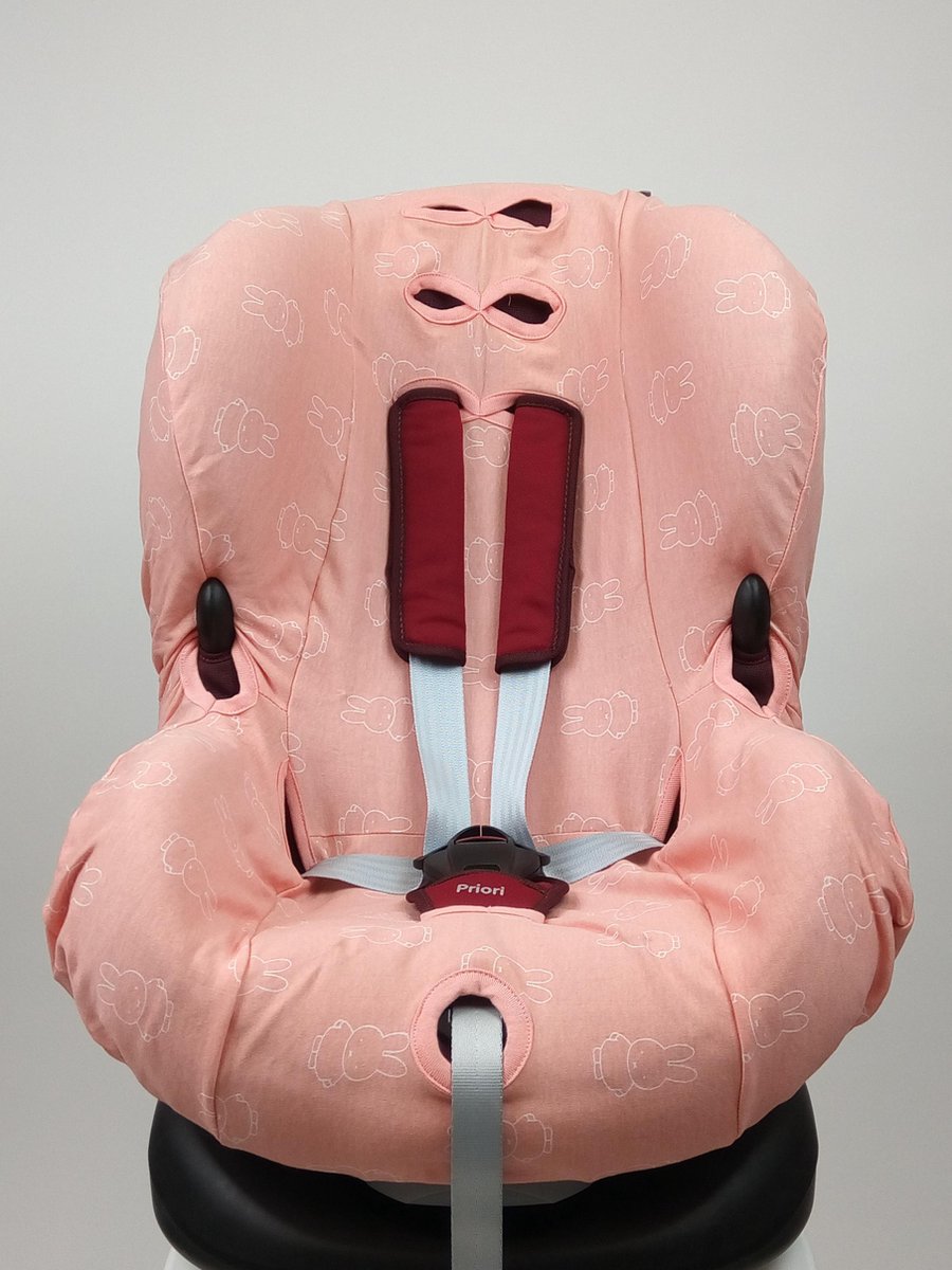 Autostoelhoes 1+ - Interlock - Nijntje Smile - Dark Peach - Briljant Baby