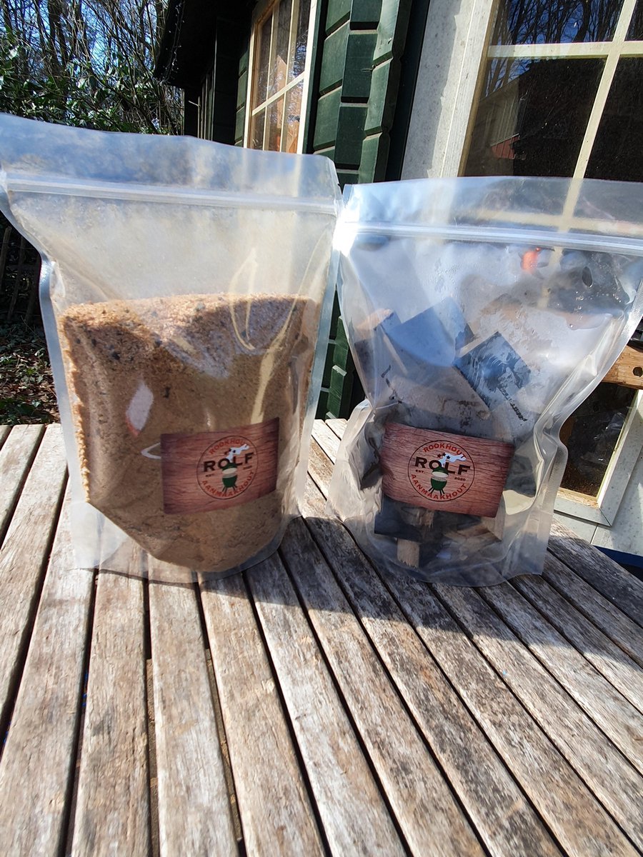 Assortiment rodewijnvaten chunks / rookmot