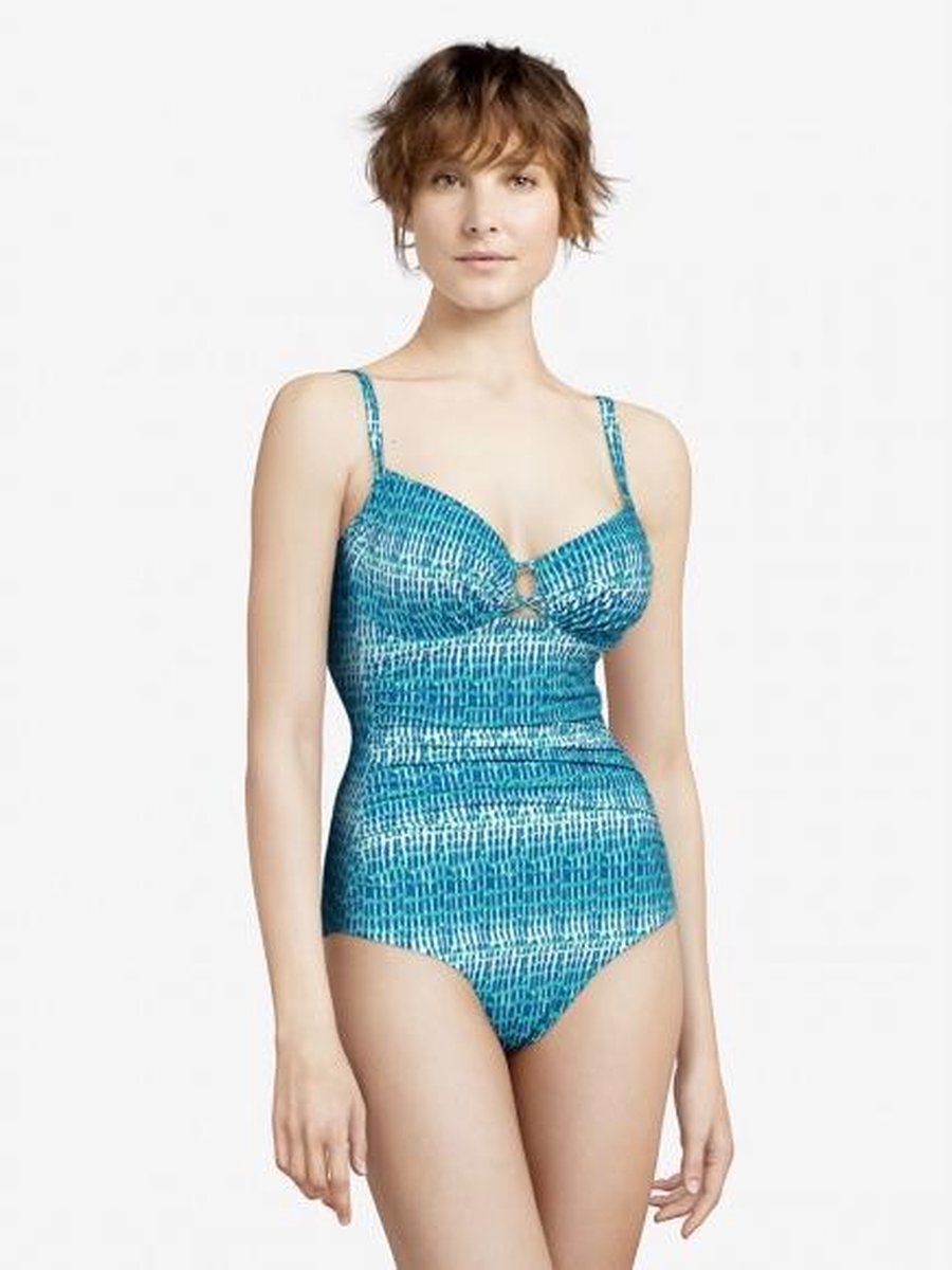 Chantelle Shades Badpak met beugel Blauw 90 C