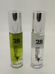 2B-lipgloss rol on Cocktail 23 mojito