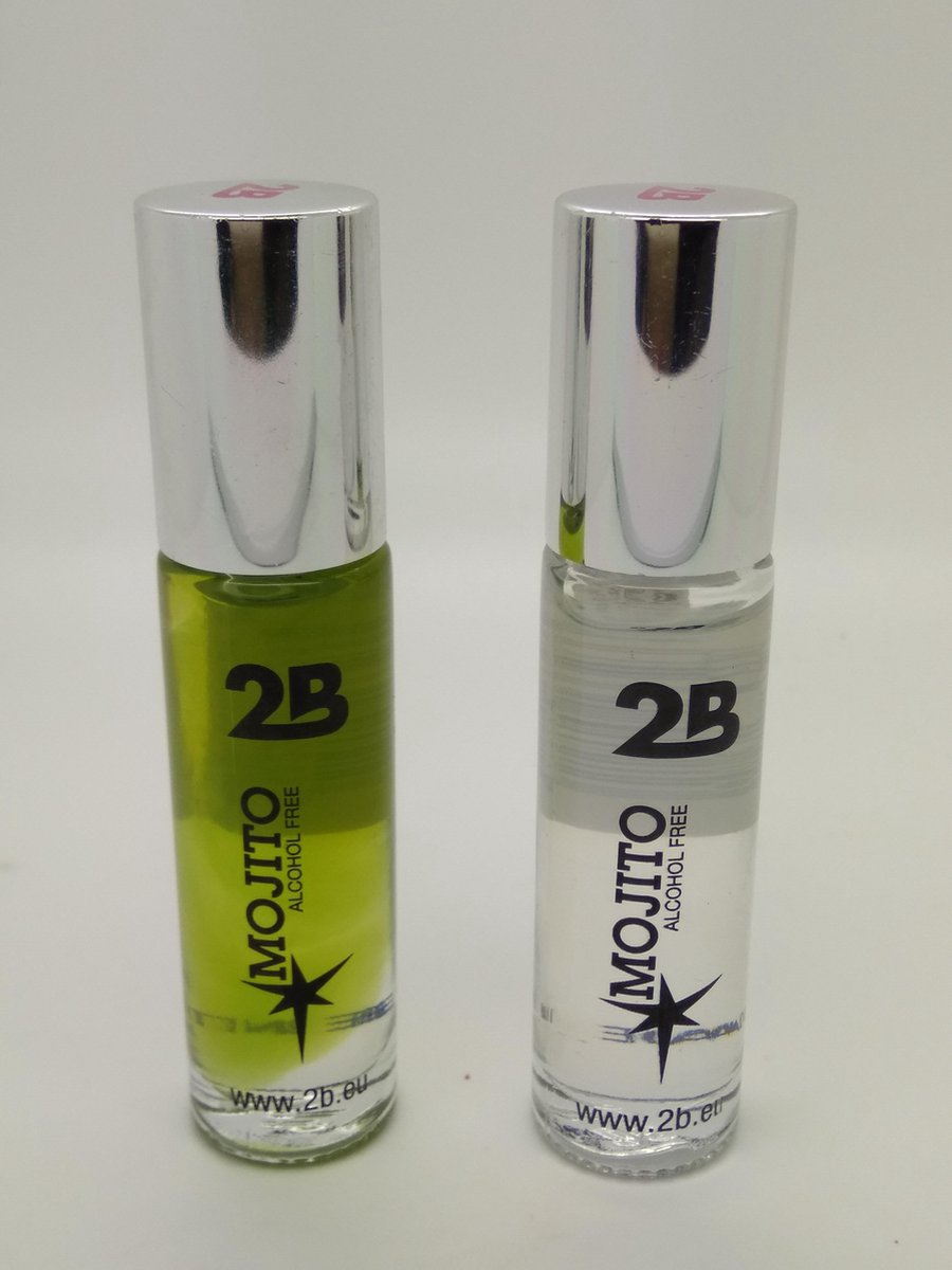 2B-lipgloss rol on Cocktail 23 mojito