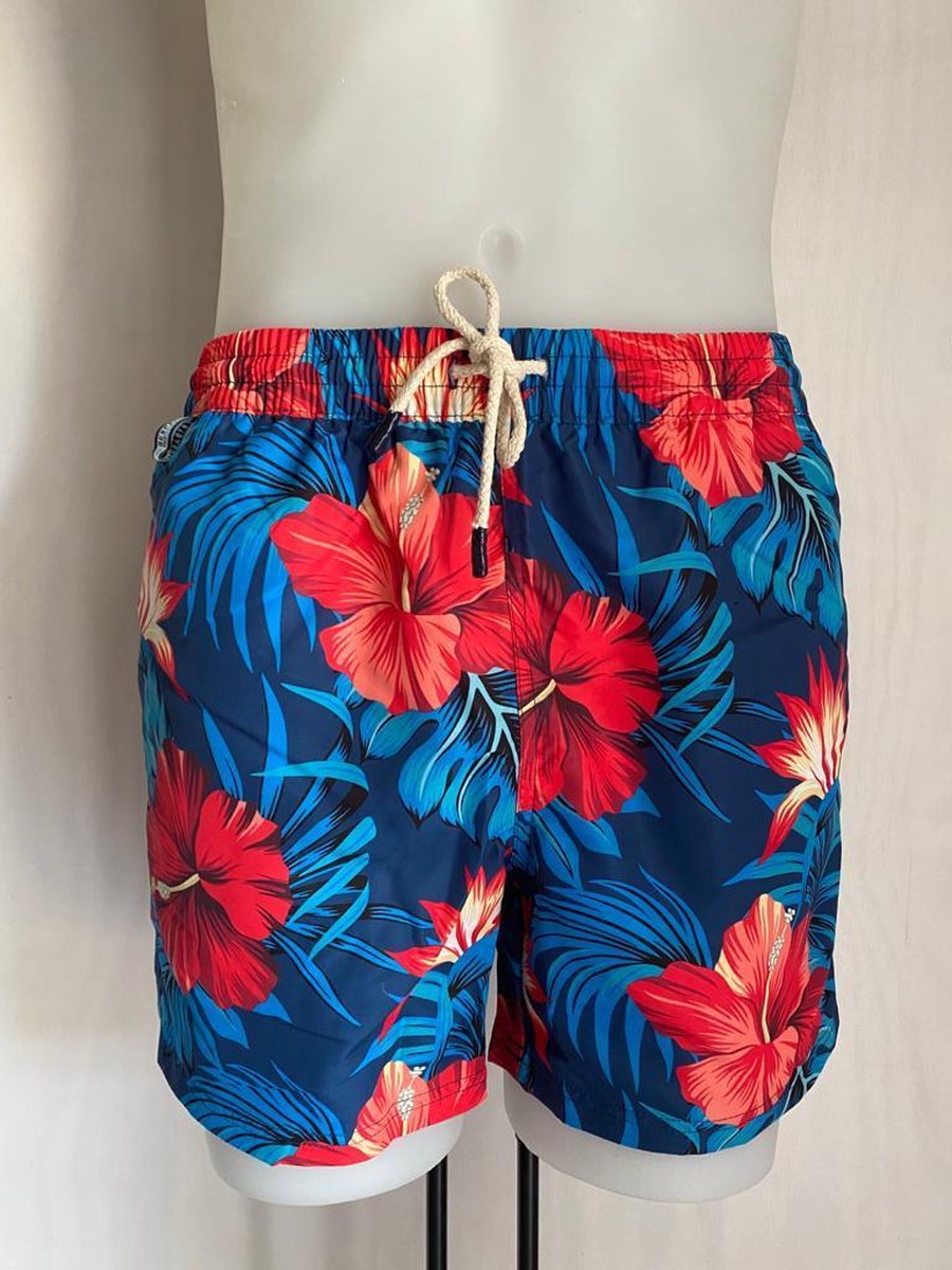 Oxyde Swimshort Solid kleur blue maat XL