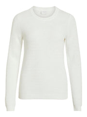 Vichassa L/s Knit Top-noos 14041979 Pristine
