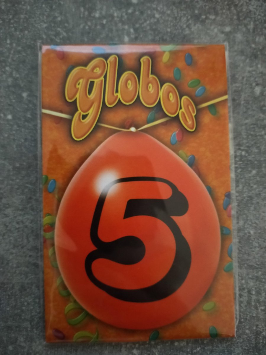 Ballon cijfer 5