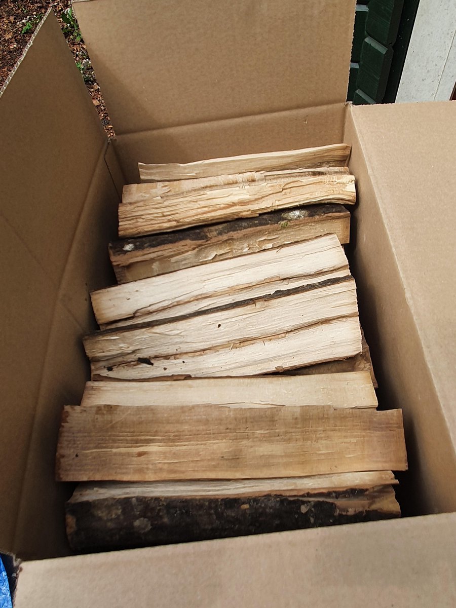 Oven gedroogd dik beuken rookhout  10 kg