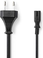 Voedingskabel | Eurostekker - IEC-320-C7 | 2