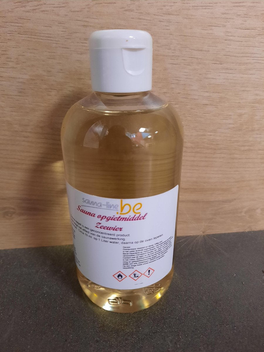 sauna opgietmiddel zeewier 250 ml ideaal om uw sauna meer krachtiger te maken- sauna geuren