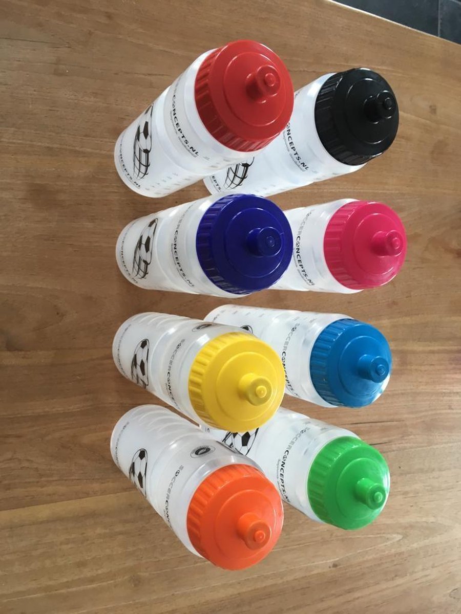 Bidon Biobased - Bidon - Softgrip met maatstrip en nummering