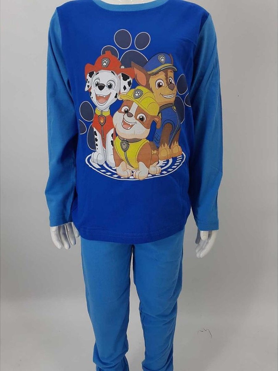 Paw Patrol Kinder Pyjama Maat 92/98 Blauw - 1 Stuk
