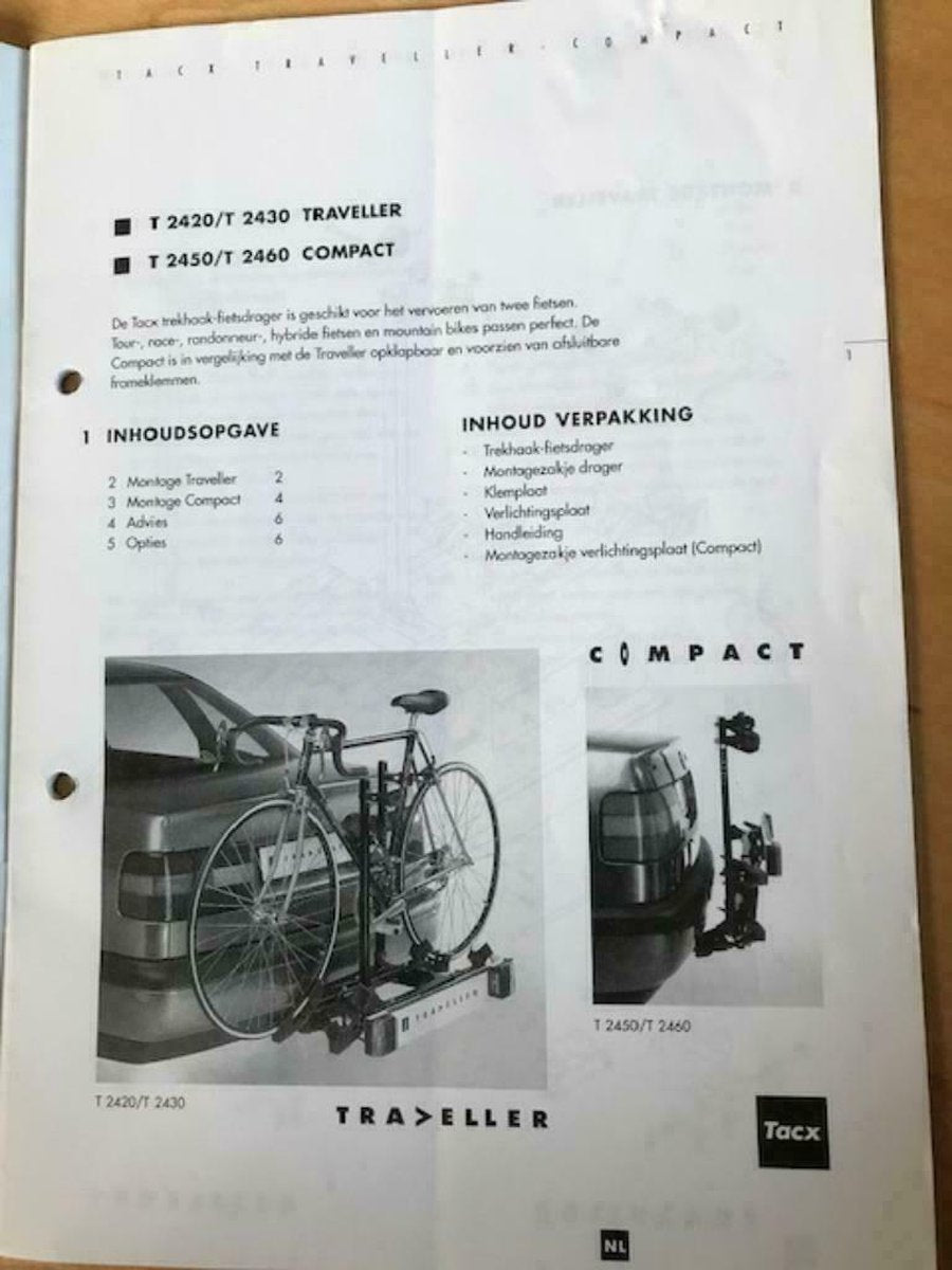 Taxc Traveller Compact fietsdrager