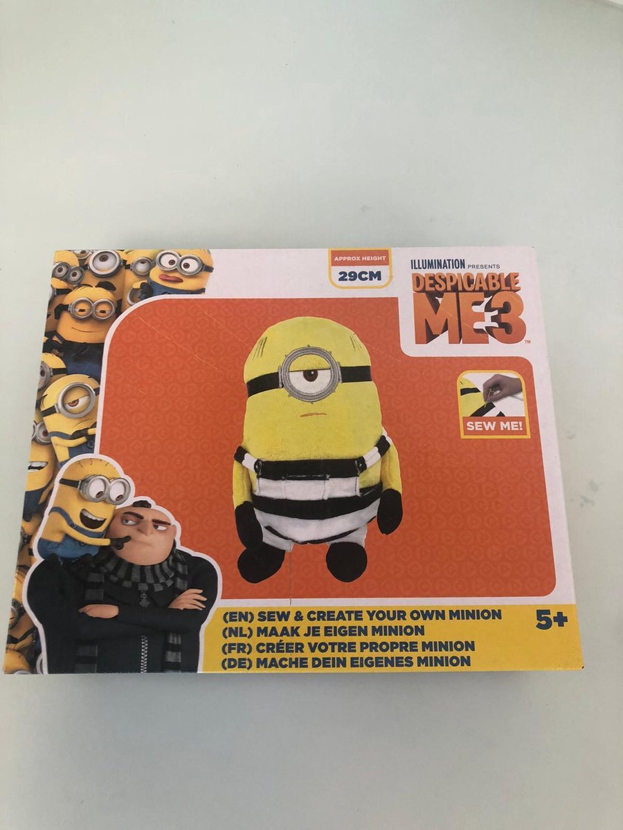 DIY minion knuffel (één stuk)