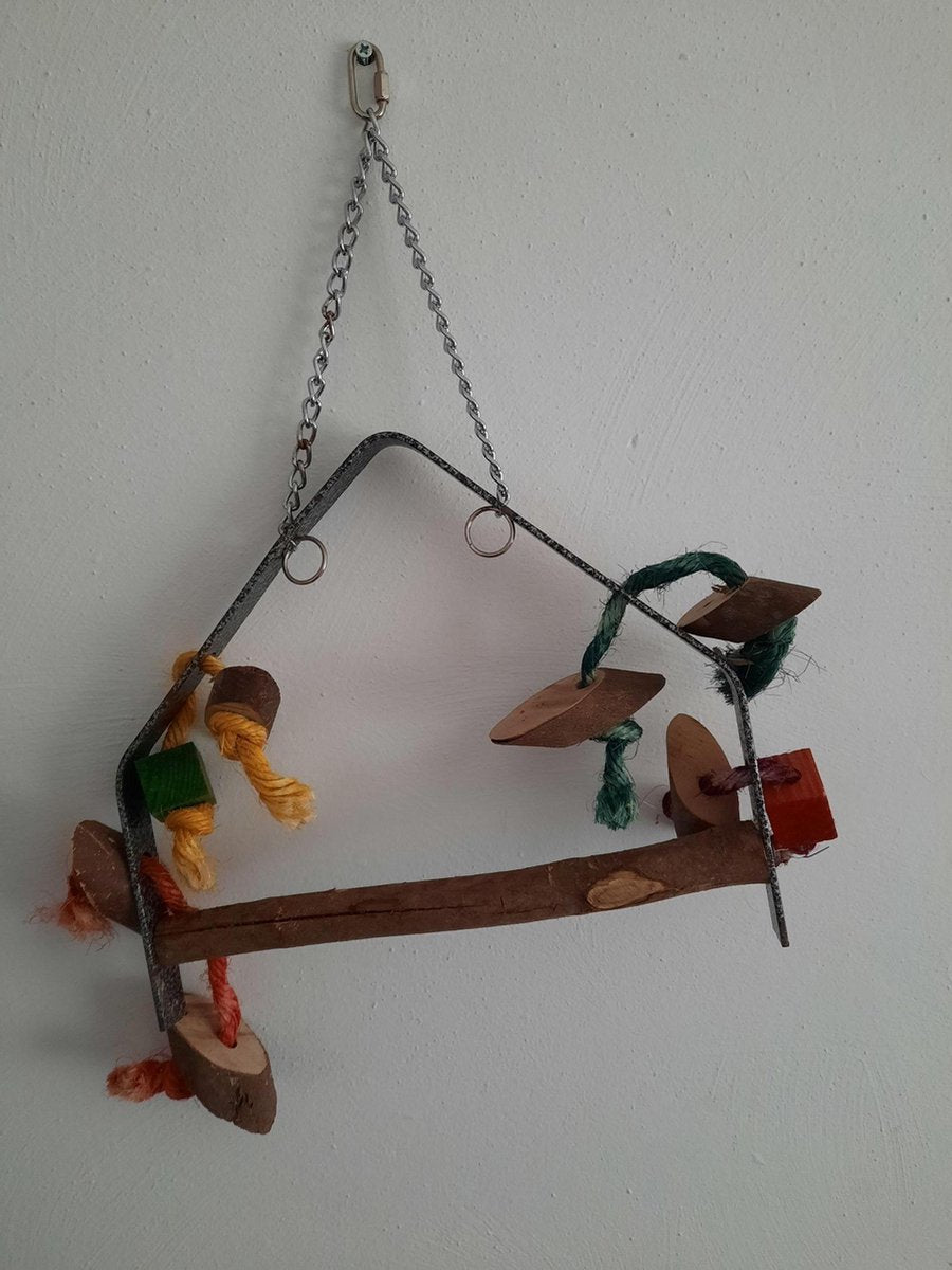 parkieten en papegaaien schommel