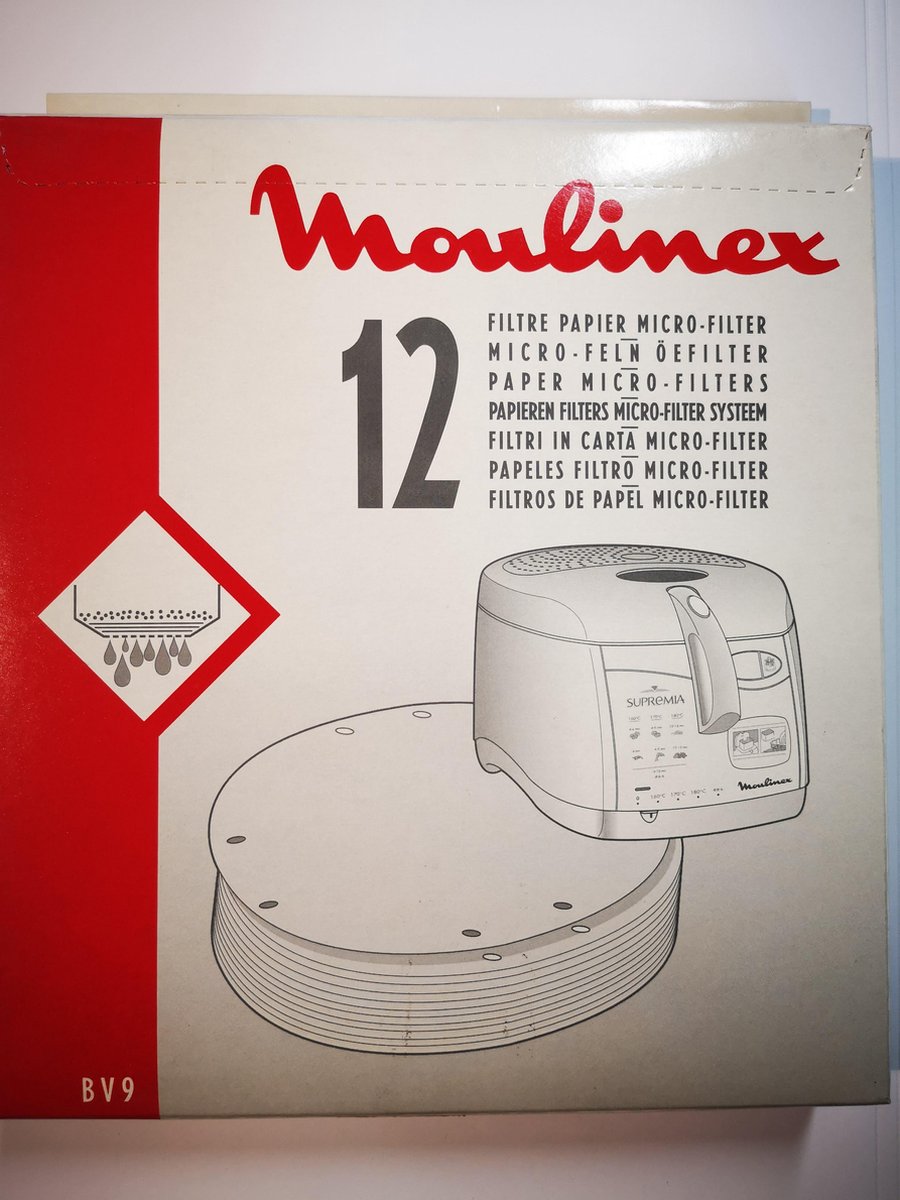 Moulinex papieren filters BV9