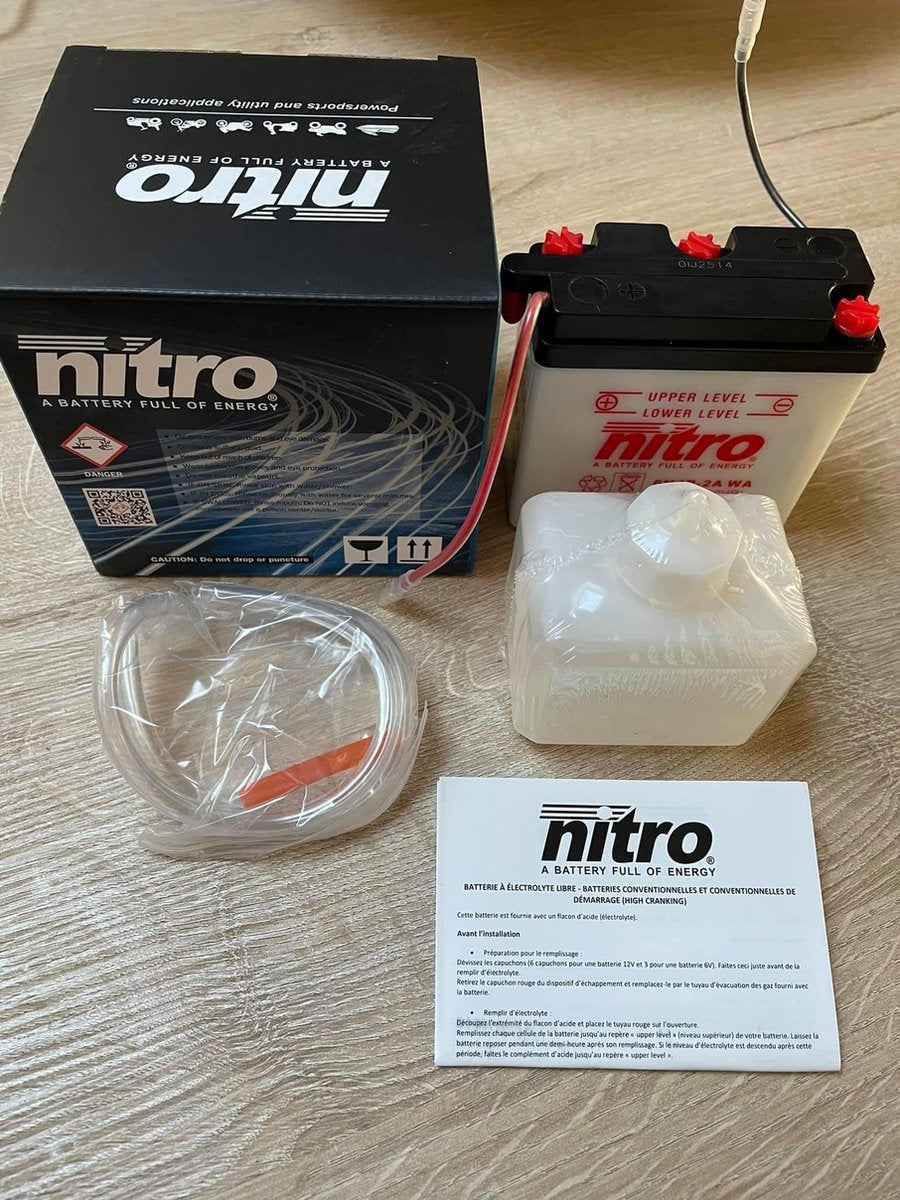 honda camino accu NITRO voor batterijbak