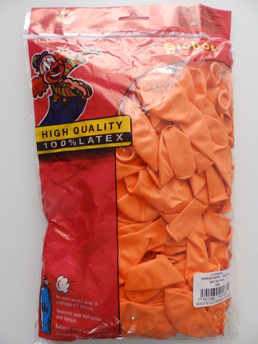 Ballonnen 100 stuks Oranje