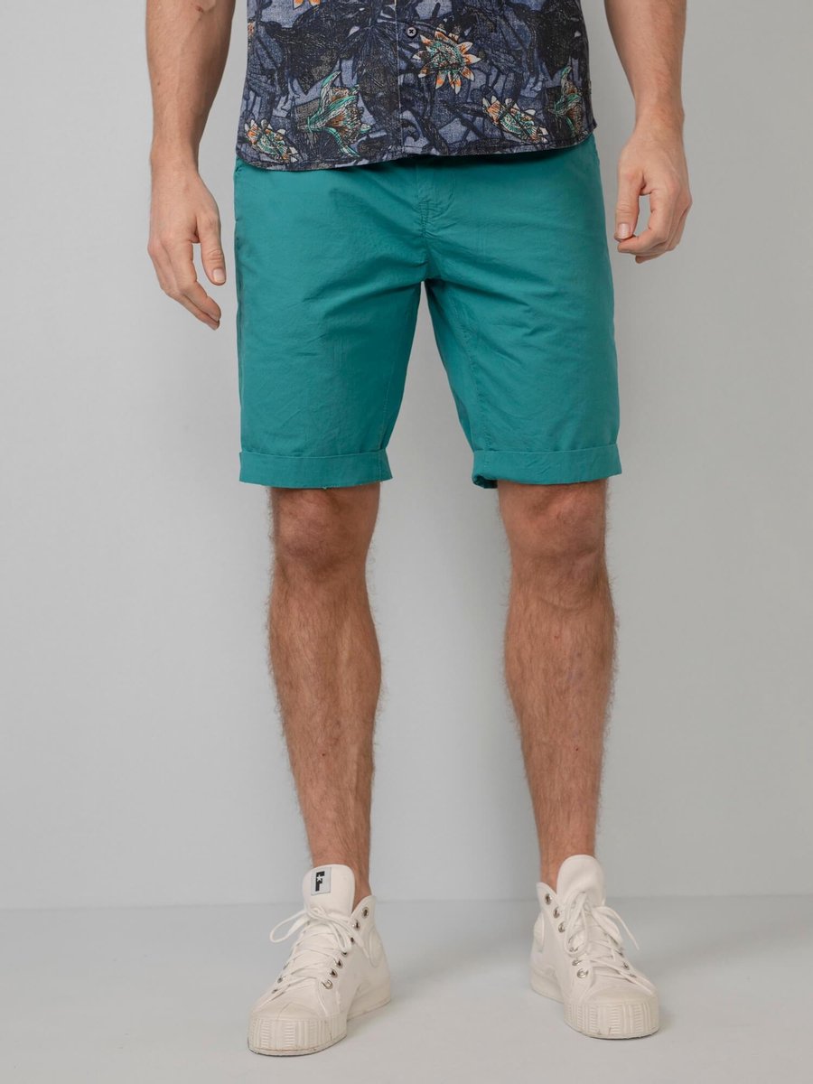 Petrol Industries - Heren Classic Chino short - Groen - Maat L