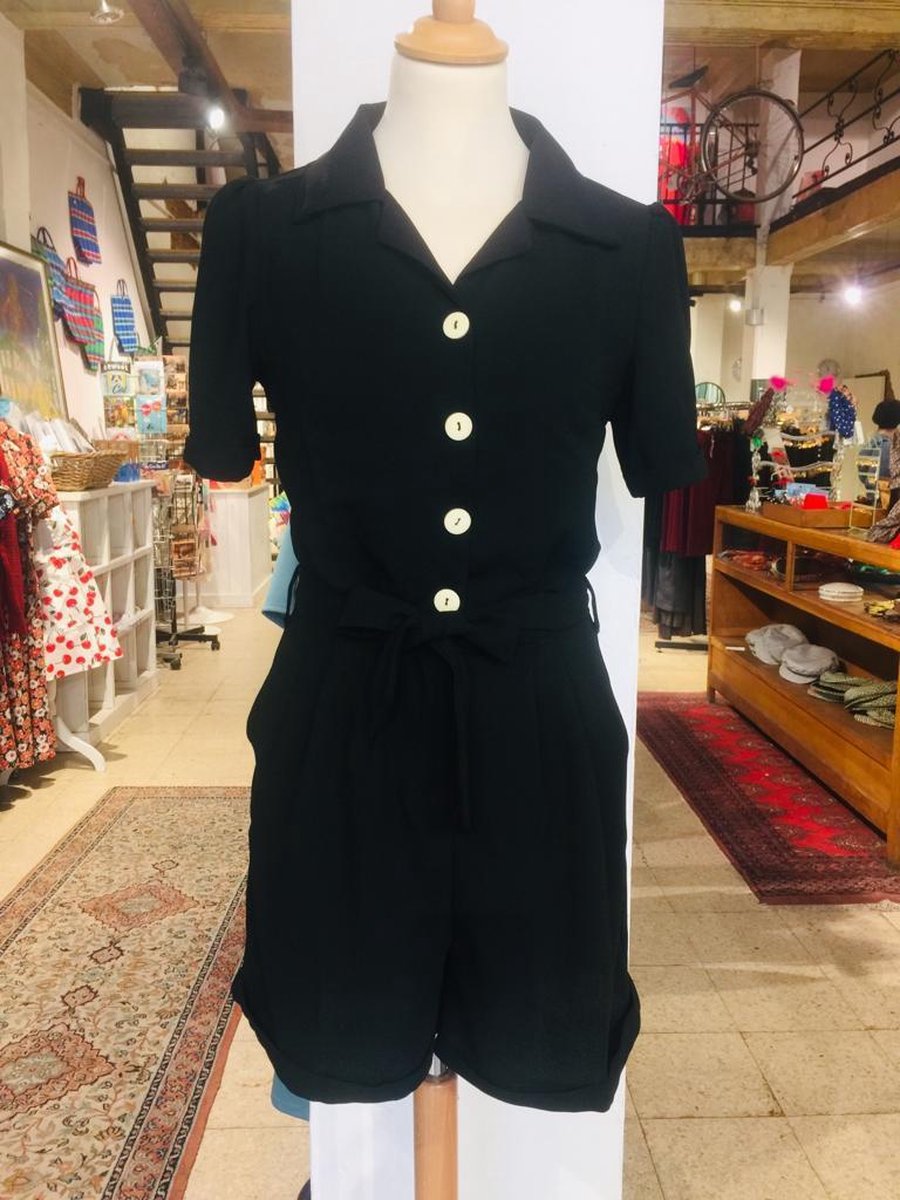 Lynn Playsuit zwart