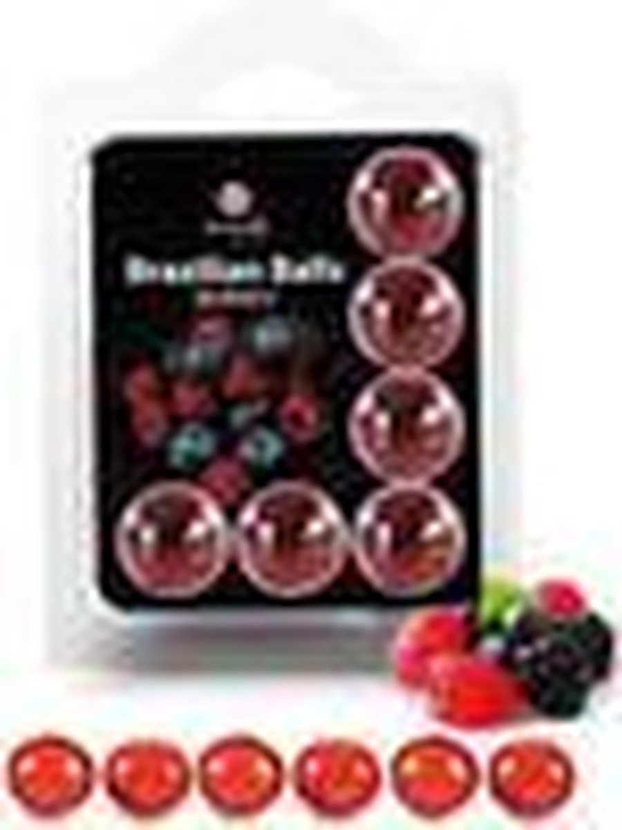Brazilian Balls Set 6  Berries