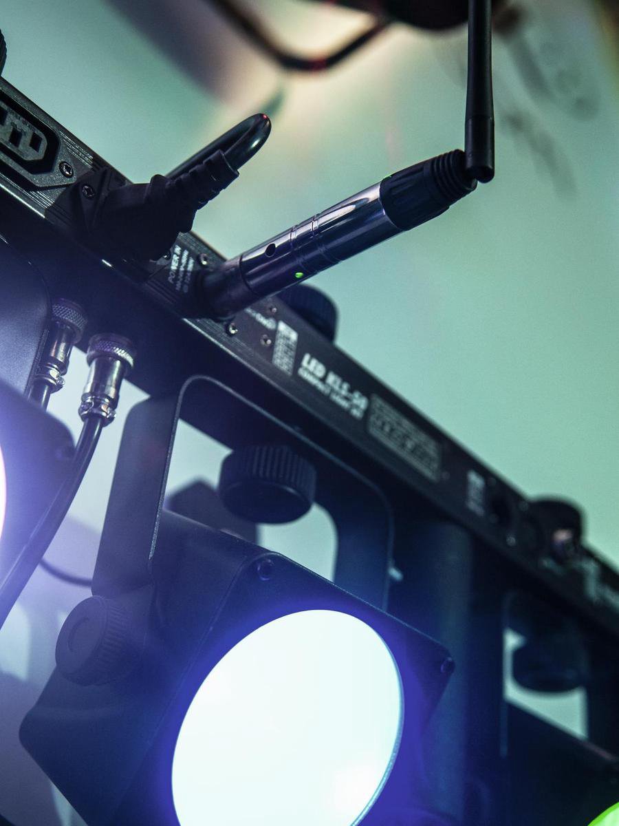 EUROLITE QuickDMX Wireless receiver phantom-power
