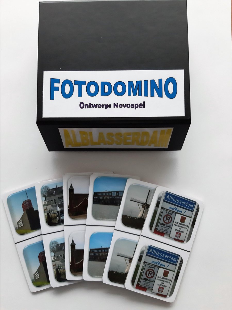 Denkspel voor mensen met dementie FotoDomino Alblasserdam