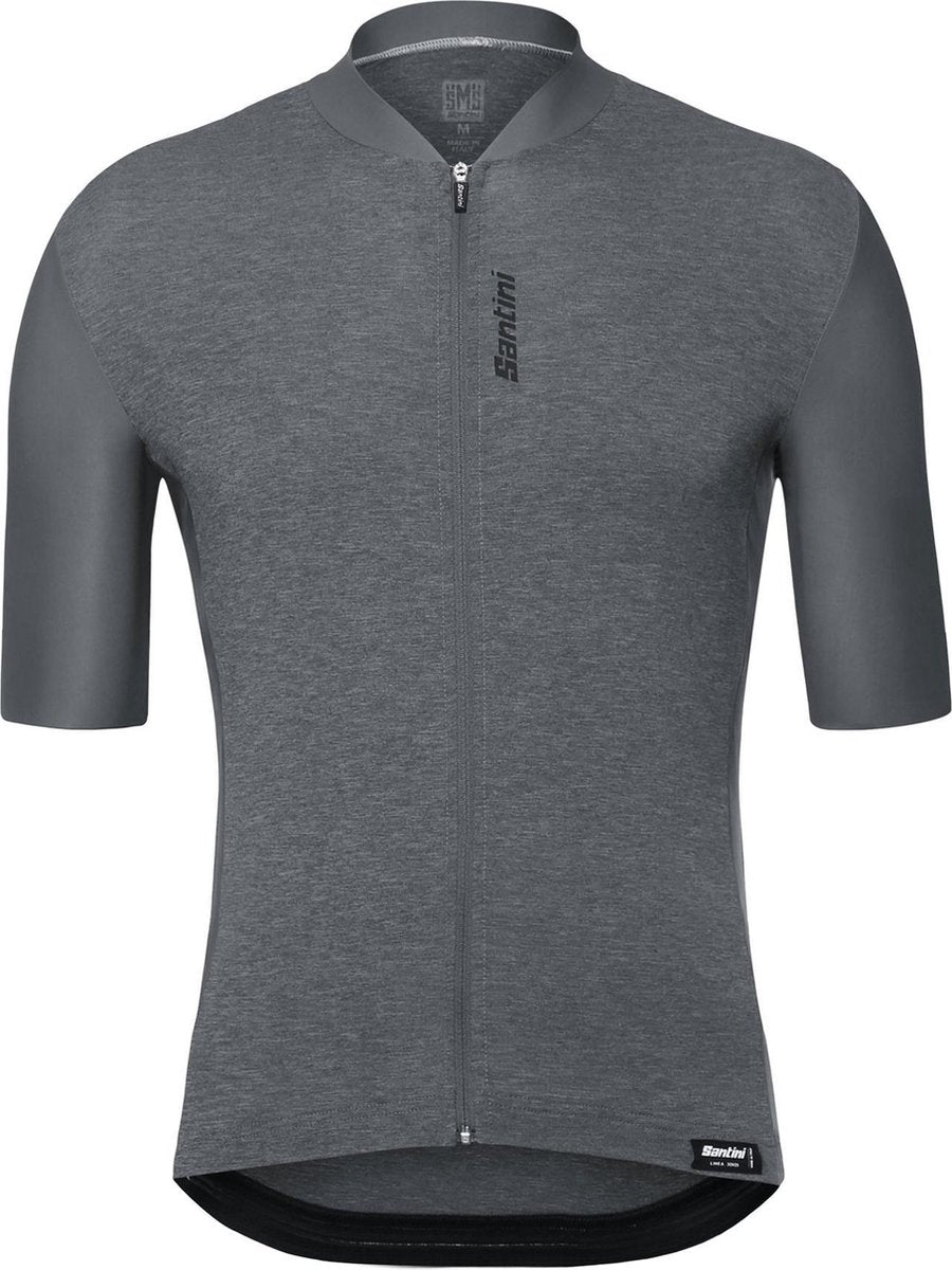 Santini Classe Fietsshirt - Maat S  - Mannen - grijs