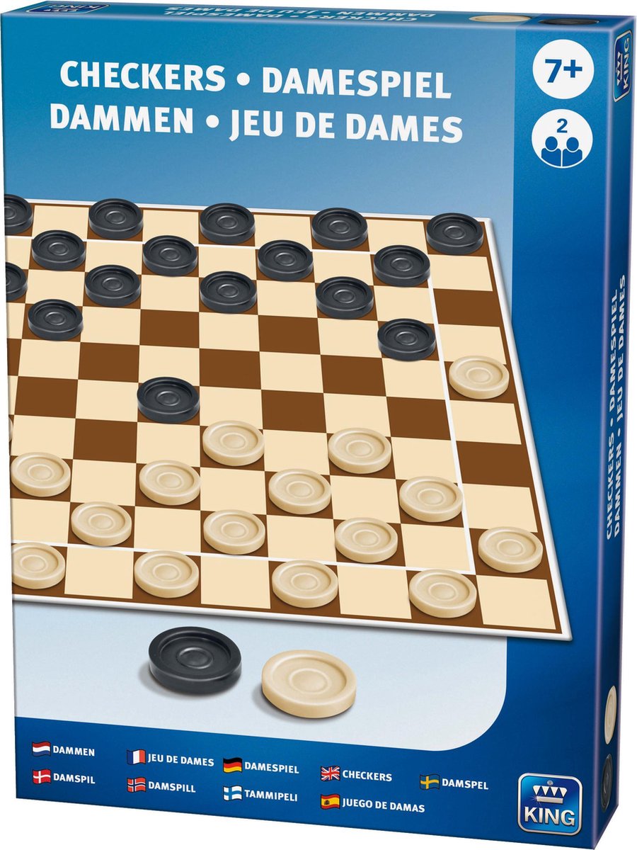 Dammen - King Budget Spel - Damspel