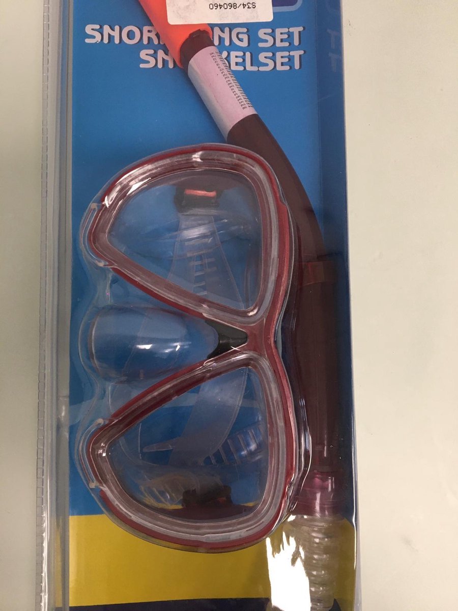 Snorkelslet rood
