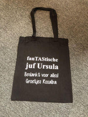 Cadeau juf set van 2 |  Tas Ik ben Juf wat is jouw superkracht?   bedankt bedanken juffen juffendag  afscheid einde jaar schooljaar groep klas  Juffendag cadeau  Einde schooljaar   juf