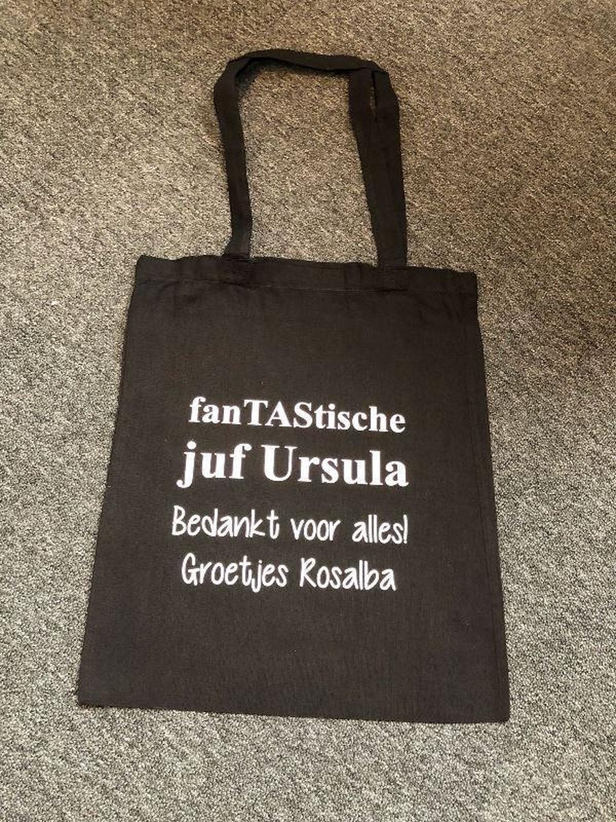 Cadeau juf set van 2 |  Tas Ik ben Juf wat is jouw superkracht?   bedankt bedanken juffen juffendag  afscheid einde jaar schooljaar groep klas  Juffendag cadeau  Einde schooljaar   juf